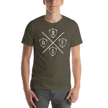 Load image into Gallery viewer, 4 Virtues Distressed Tee

